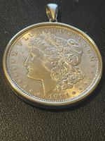ONE DOLLAR 1921 – Anhänger mit 925er Silberfassung