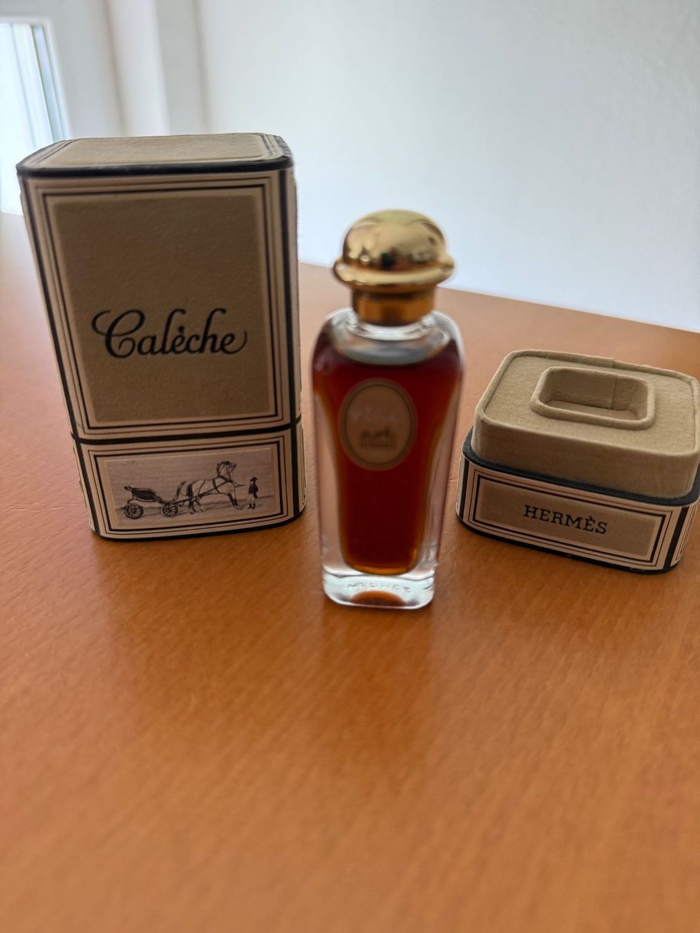 Hermès Parfum & Eau de Toilette: Hermes Calèche Parfüm, Ref. Nr. 5.212, Vintage – Neu (gemäss Beschreibung) aus Fehraltorf von bruggin