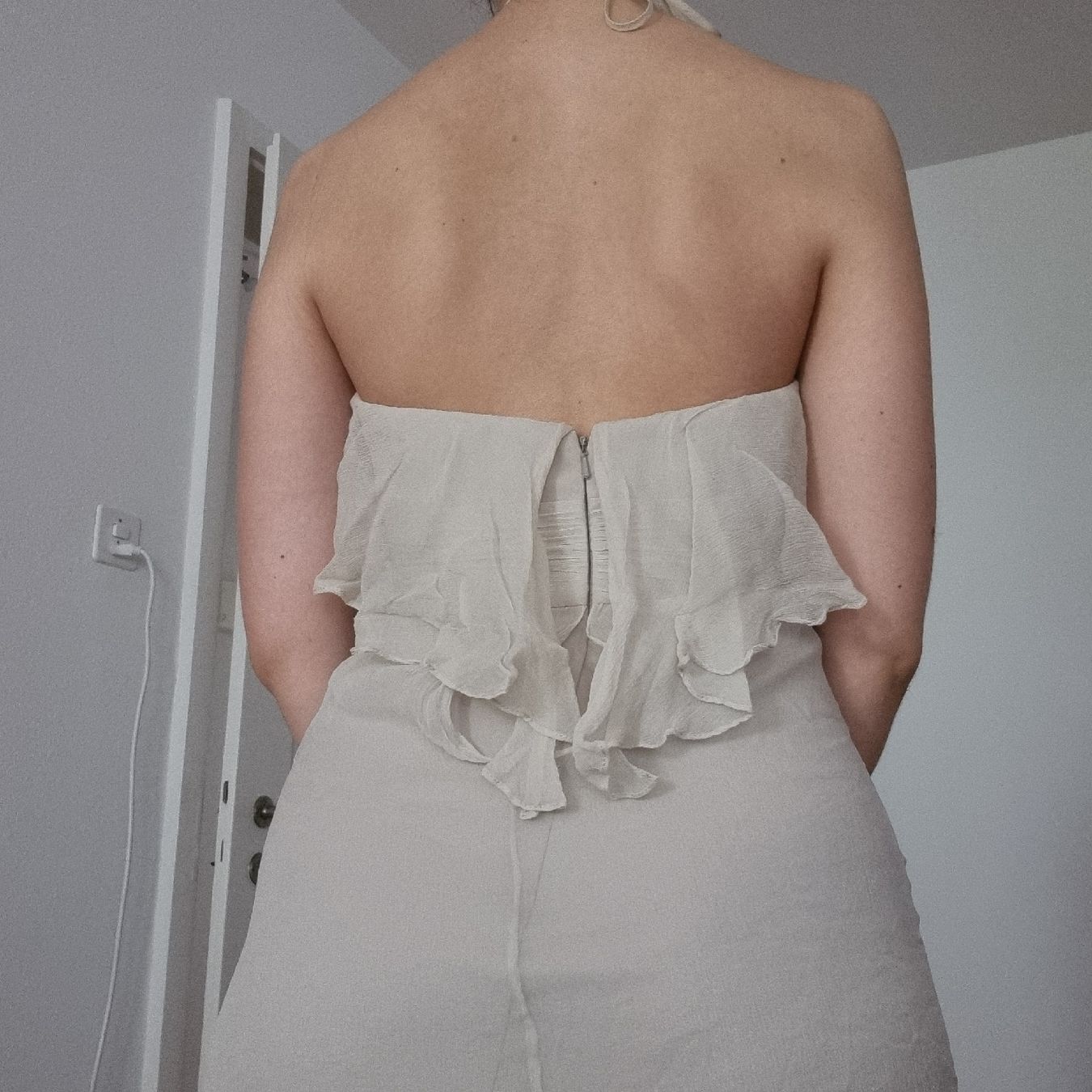 Kleider: Robe longue Amsale en soie – Neu (gemäss Beschreibung) aus Basel von Ana_v 3