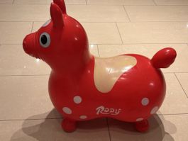 Rody Hüpfpferd rot, Ledraplastic