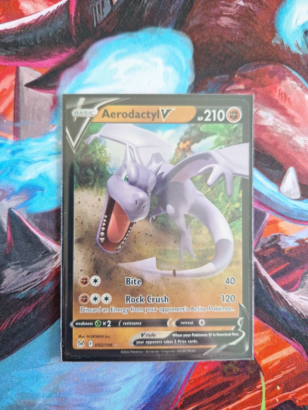 Pokémon Carte collezionabili: Aerodactyl V - Lost Origin Pokemon Karte – Usato da Altstätten SG venduto da GGsGameshop