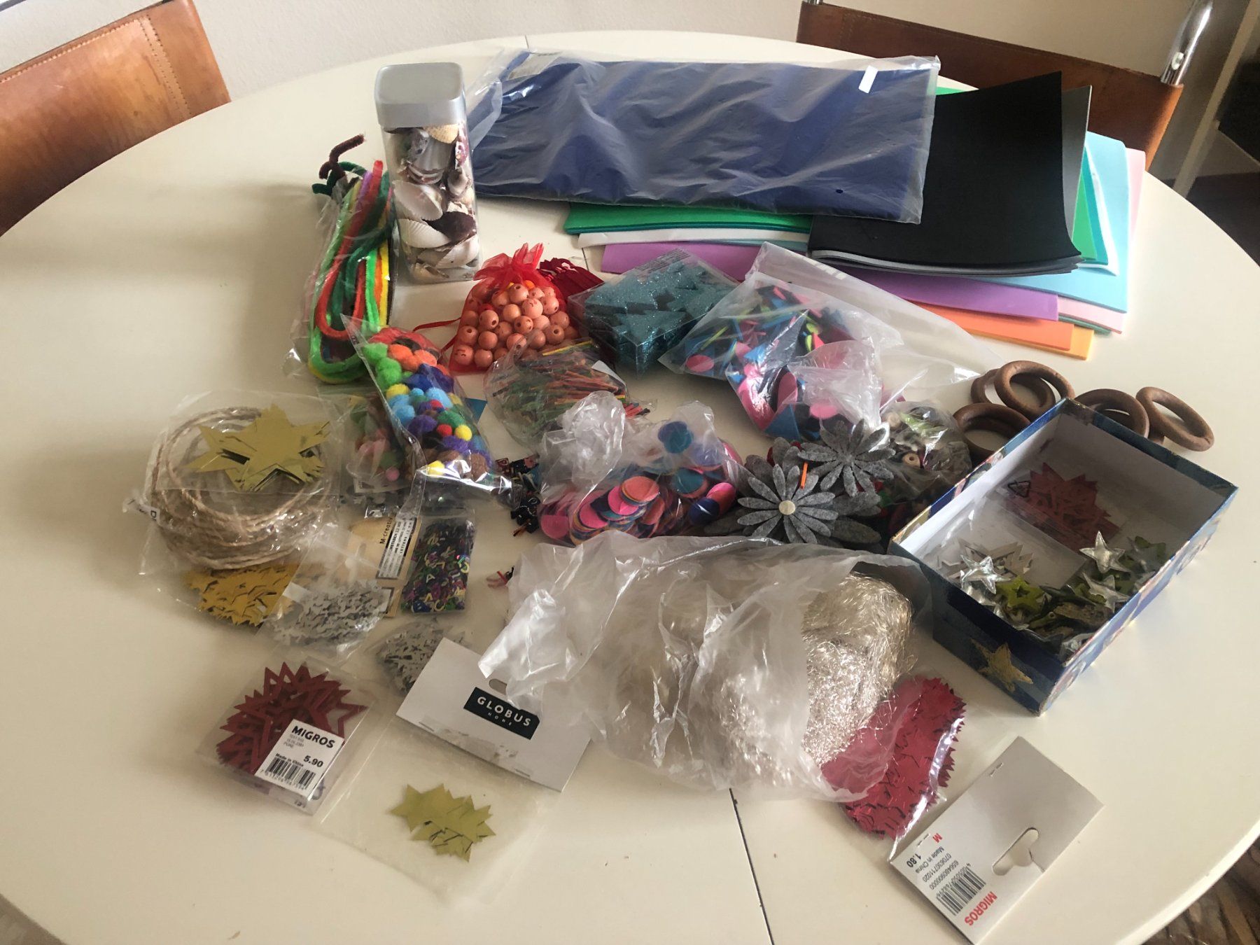Kit bricolage: Bastelmaterial viele diverse Artikel – Nuovo (secondo la descrizione) da Bassersdorf venduto da sammelfloh