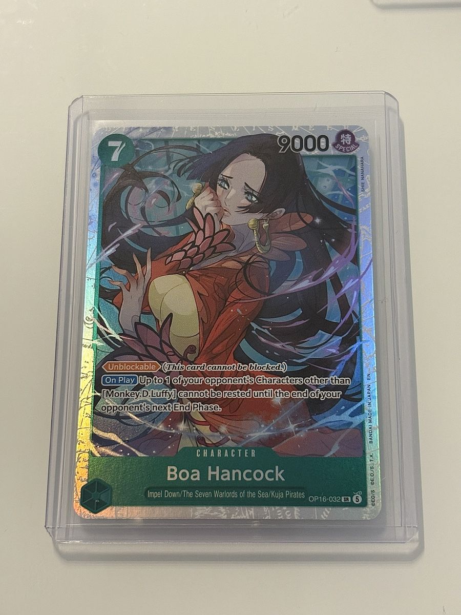 Bandai Carte collezionabili: One Piece TCG - Boa Hancock OP16-032  – Nuovo (secondo la descrizione) da Pieterlen venduto da Mira_o7