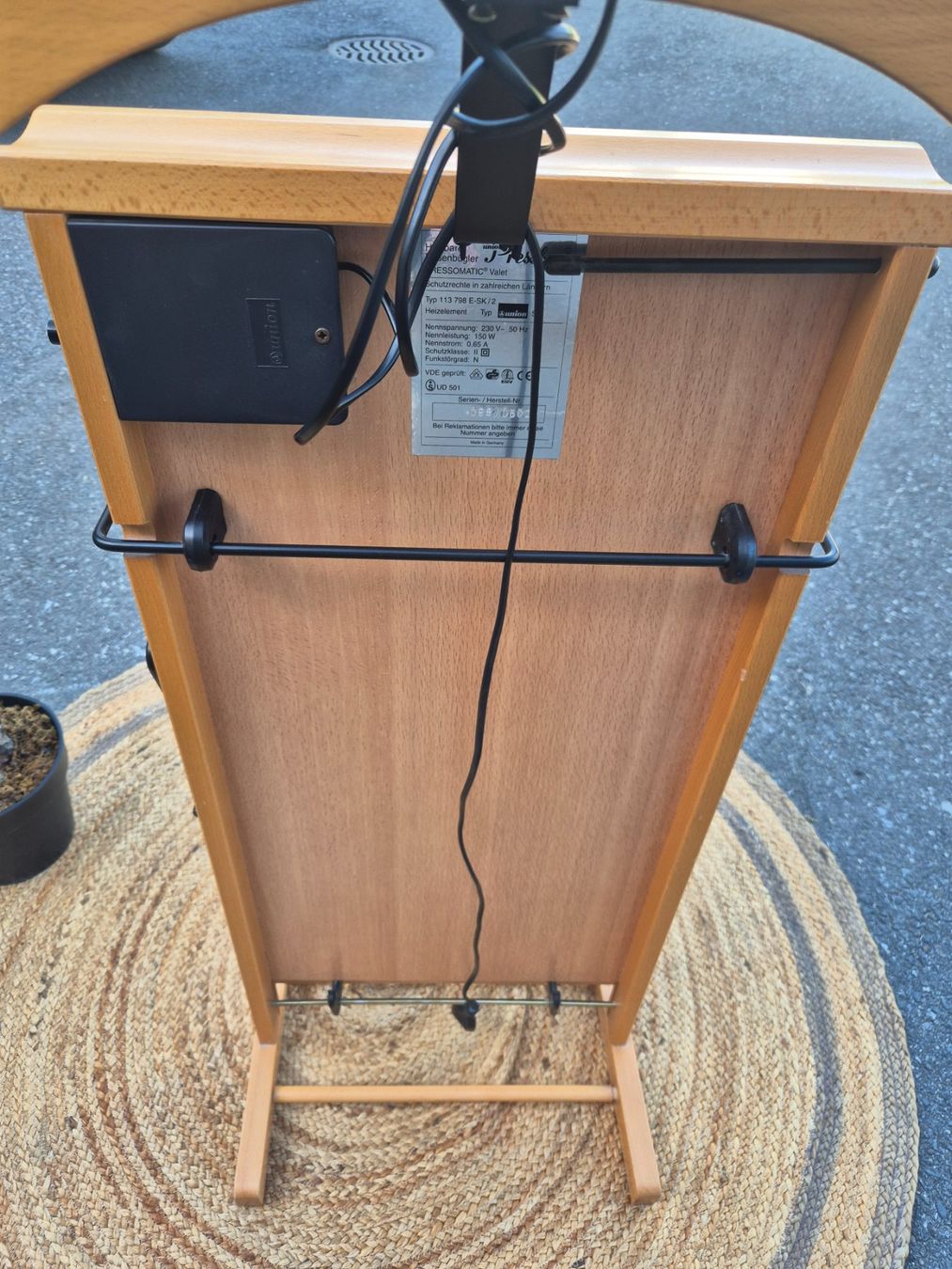 Stenditoi: Valet chauffant J PRESSOMATIC vintage .. – Usato da Fully venduto da tameab 1