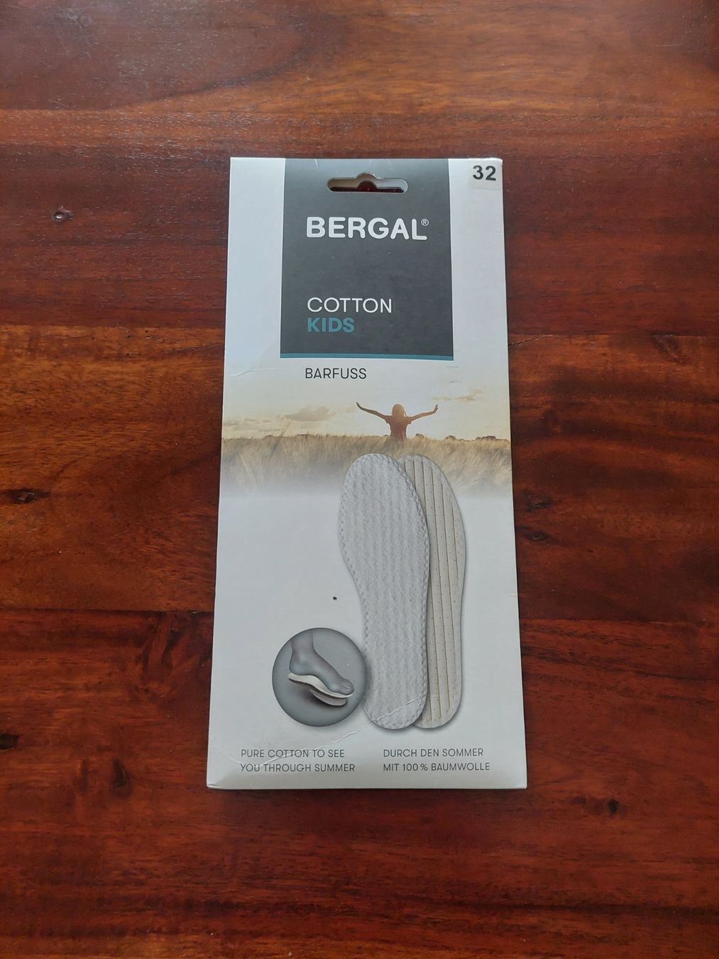 Scarpe da uomo: Bergal Barfuss Einlegesohle Grösse 32 – Nuovo e nell'imballaggio originale da Beckenried venduto da Havacola