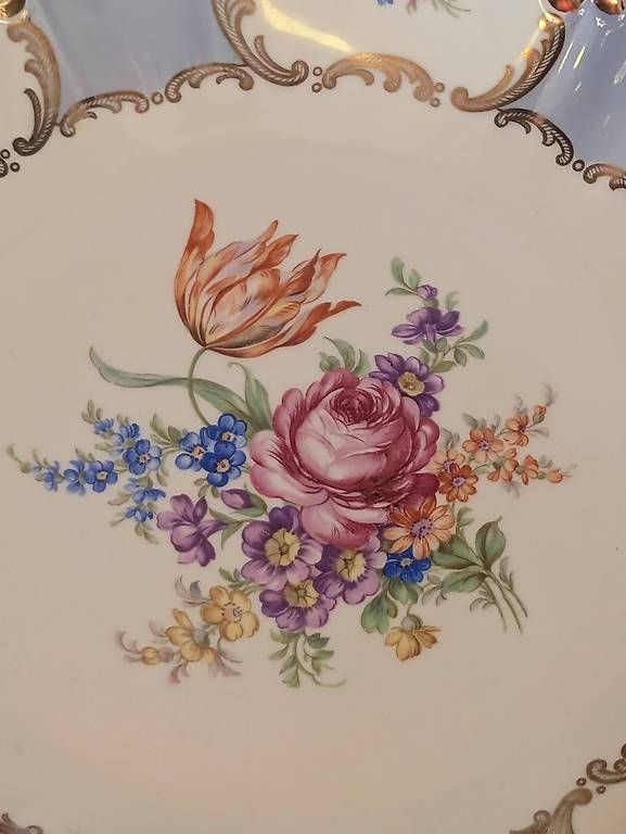 Teller: Bavaria Tirschenreuth Schale 32 cm – Gebraucht aus Ascona von ArtRomantica 2