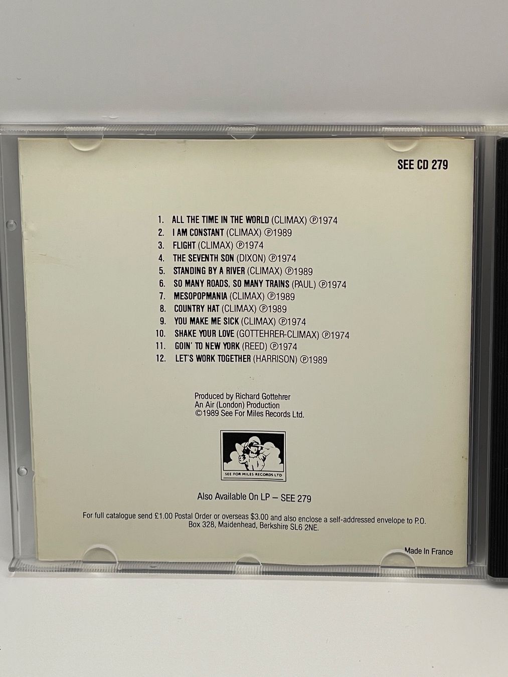 CD: Climax Blues Band - Live – Usato da Rüti ZH venduto da alumedien 3