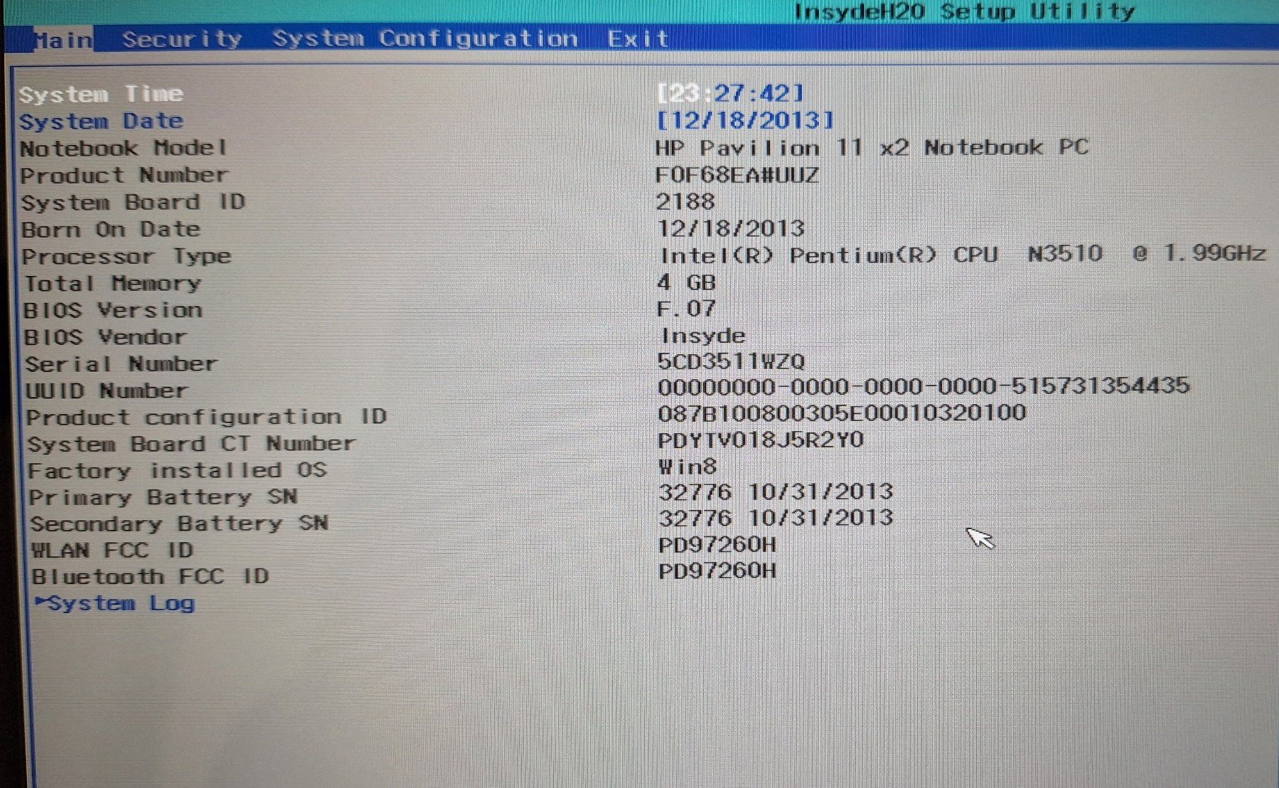 Hewlett Packard Notebook: HP Pavilion x2 - 2in1 Tabet – Usato da Brig venduto da budgetcomputer 3