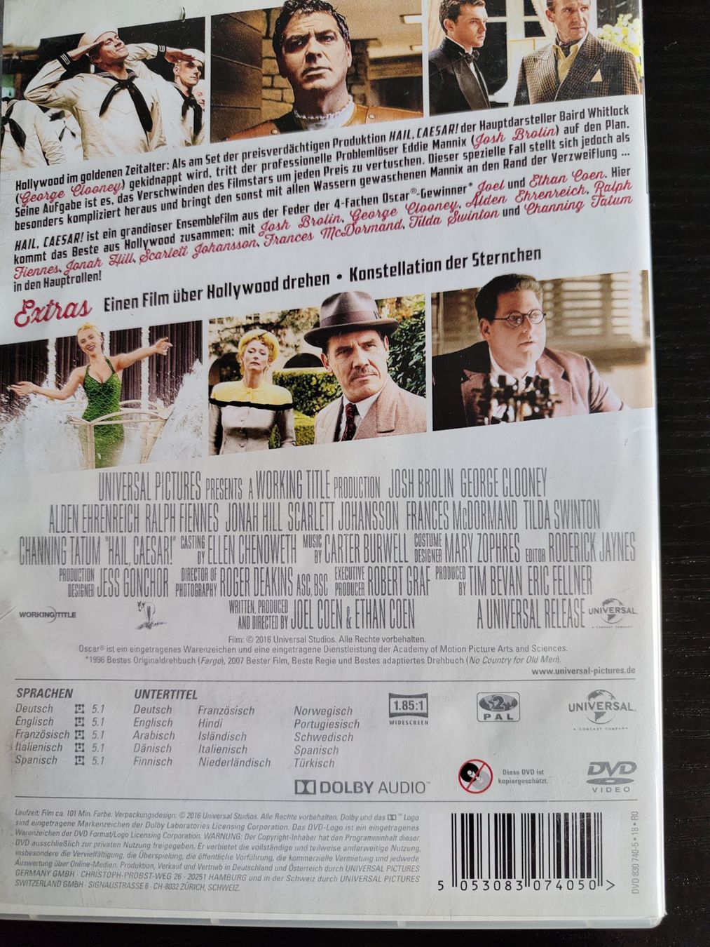 Tutti i DVDs: HAIL, CASESAR! – Usato da Grünenmatt venduto da Roesi6 1