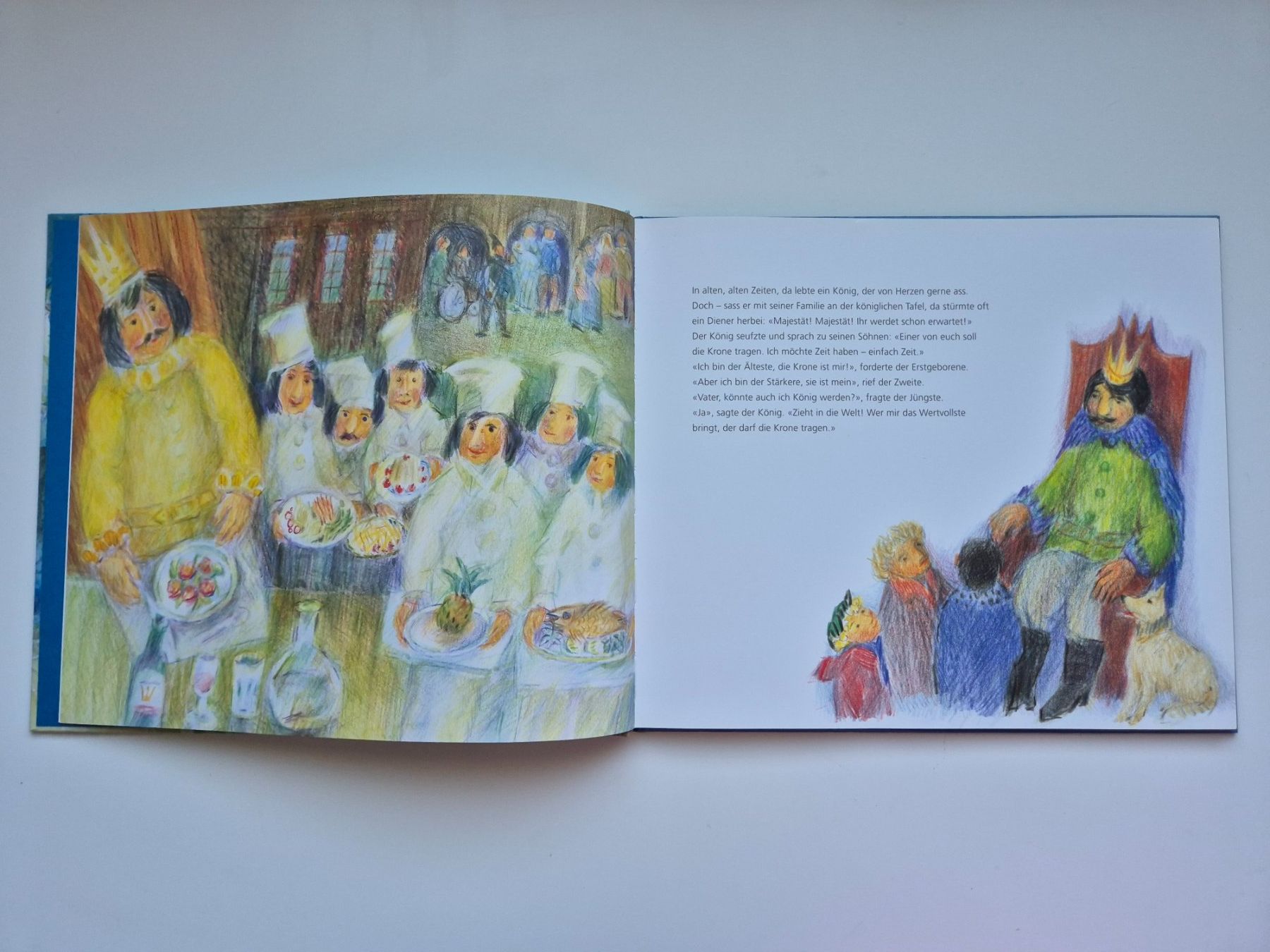 Libri: Blaues Gold   -   Ein Märchen aus den Bündner Bergen – Nuovo (secondo la descrizione) da Niederweningen venduto da Obson 1