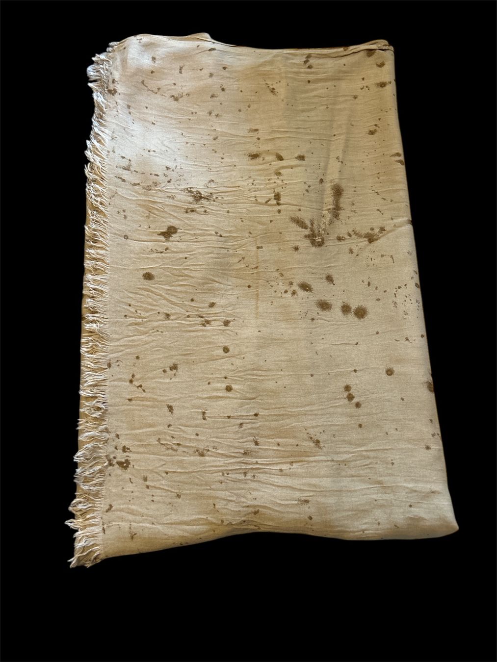 Foulard & Sciarpe: Damen Großer Beige Wrap – Usato da Arzier-Le Muids venduto da Fblouet