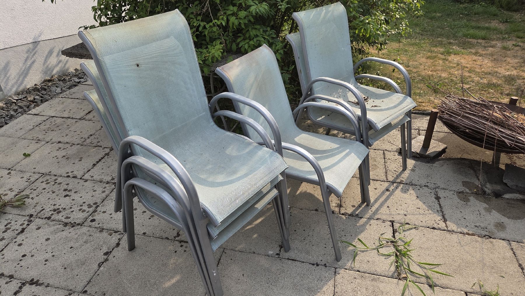 Stühle: Diverse Gartenstühle – Gebraucht aus Mellingen von Secost 1