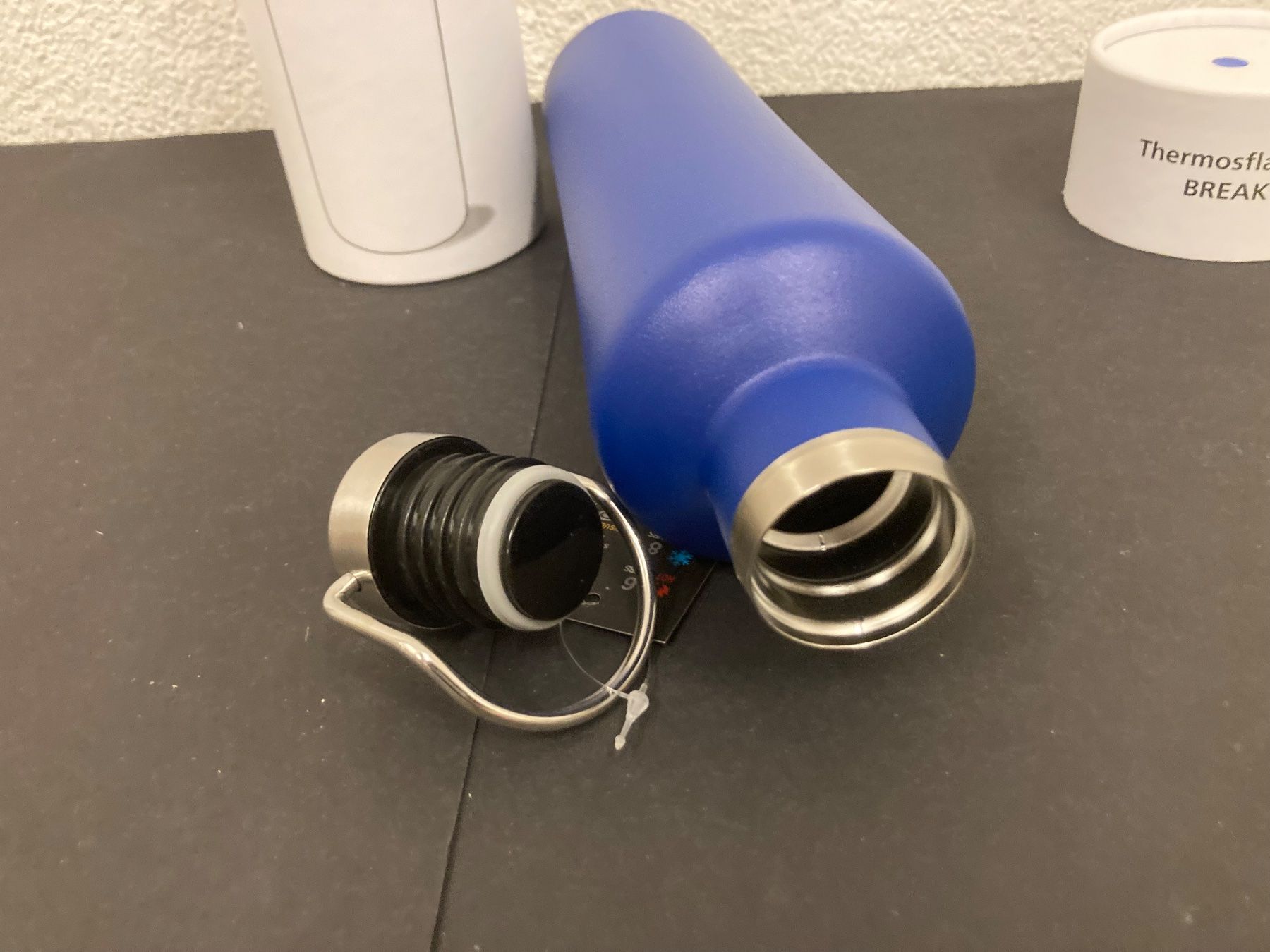 Borracce & Thermos: Thermosflasche Break, 500ml, blau, Neu – Nuovo e nell'imballaggio originale da Neuenhof venduto da jorogo 3