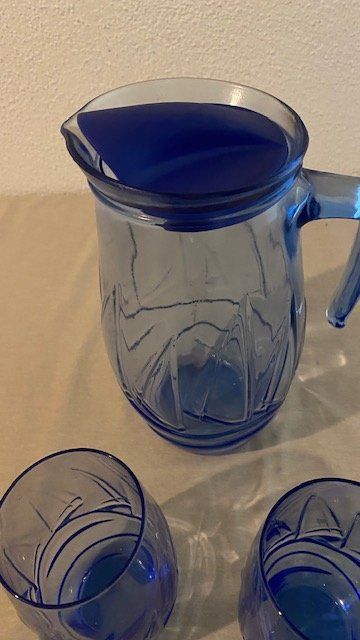 Bicchieri: Trinkgläser Set Blau – Nuovo (secondo la descrizione) da Rickenbach Sulz venduto da sonerela 2