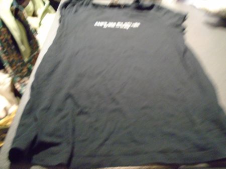 T-Shirt Grösse XS, Clockhouse, schwarz, Can't see my
