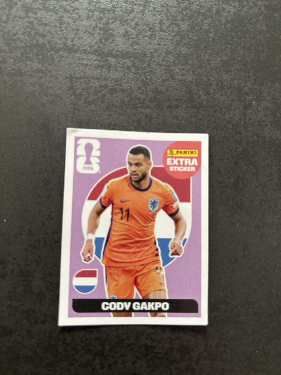 Panini Carte collezionabili: Panini Extra Sticker Cody Gakpo – Usato da Benken SG venduto da Jam26