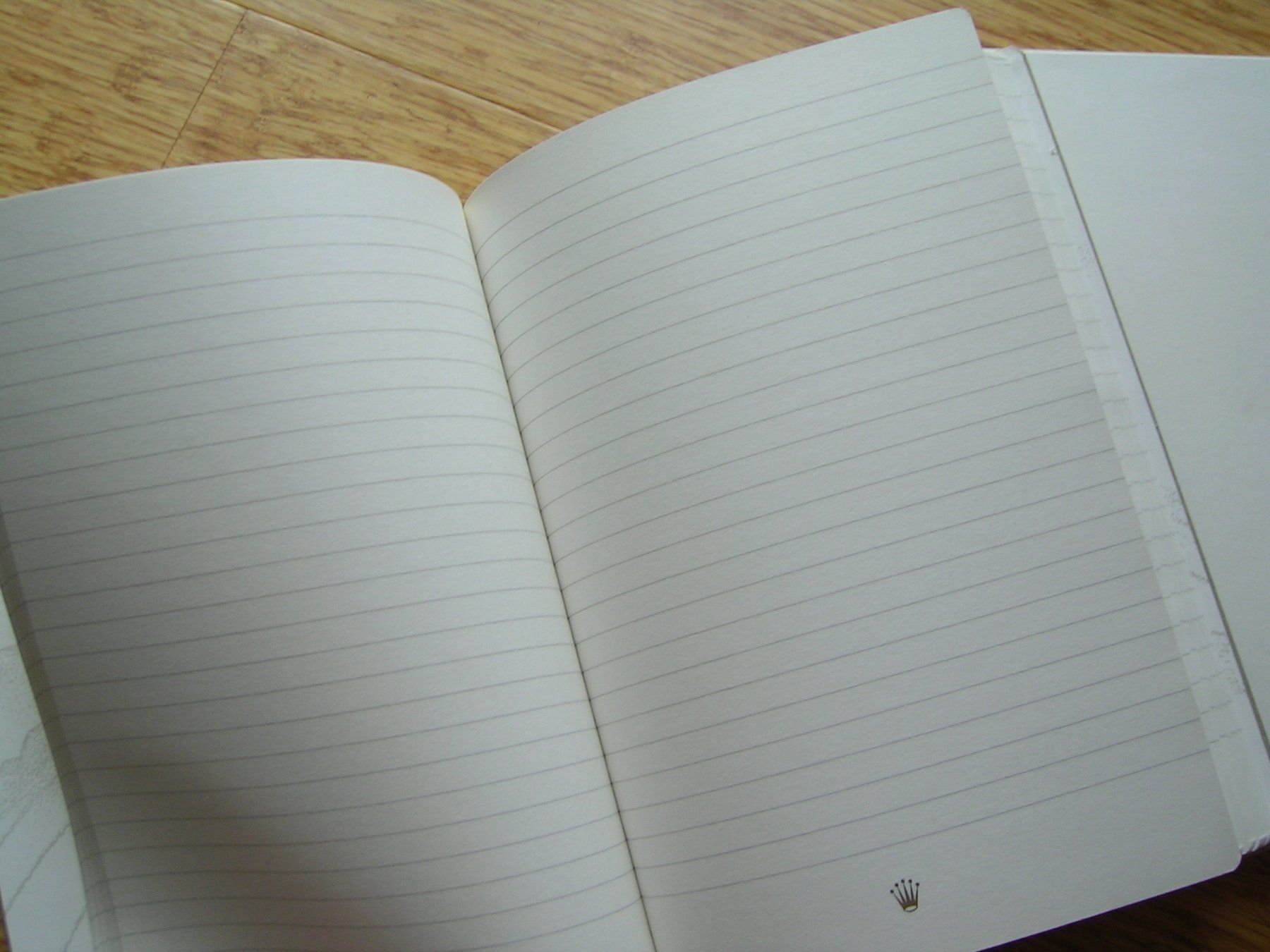 Blocchi: Rolex Notebook Notizbuch - gross - beige - neu – Nuovo (secondo la descrizione) da Schwarzenbach SG venduto da Forky 3