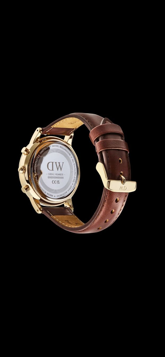 Daniel Wellington Orologi: Iconic Chronograph St Mawes Emerald Panda Gold – Usato da Zürich venduto da k_liiing 2