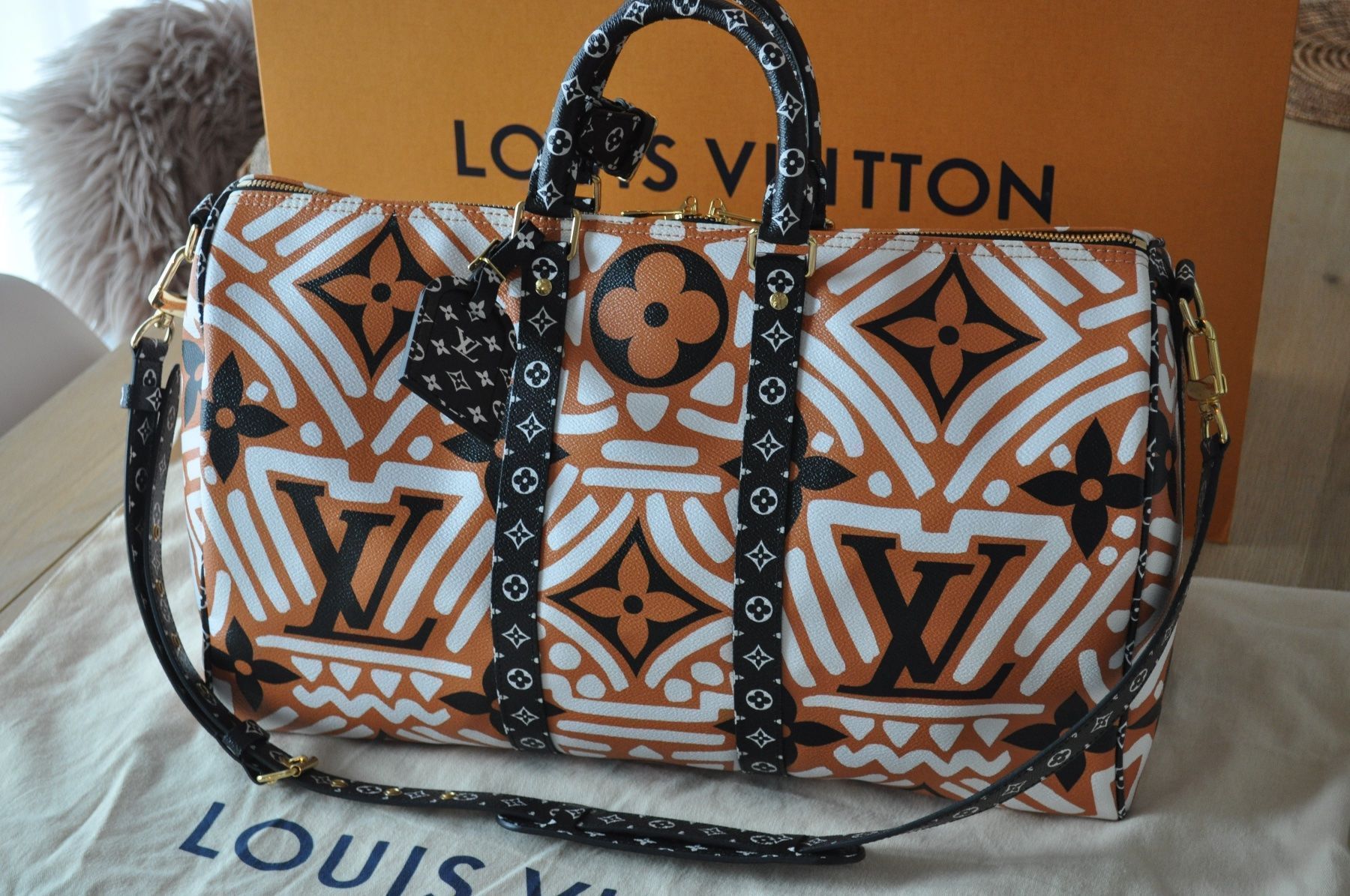 Louis Vuitton Taschen: Louis Vuitton Keepall Crafty Bandouliere – Neu und originalverpackt aus Biel/Bienne von Switzerland92
