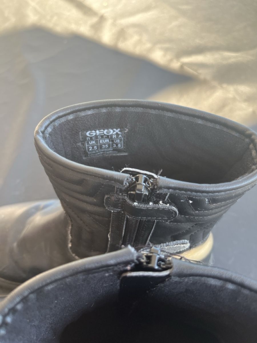 Geox Scarpe per ragazze: GEOX Lederstiefel Gr. 35 – Usato da Brütten venduto da Aerox82 5