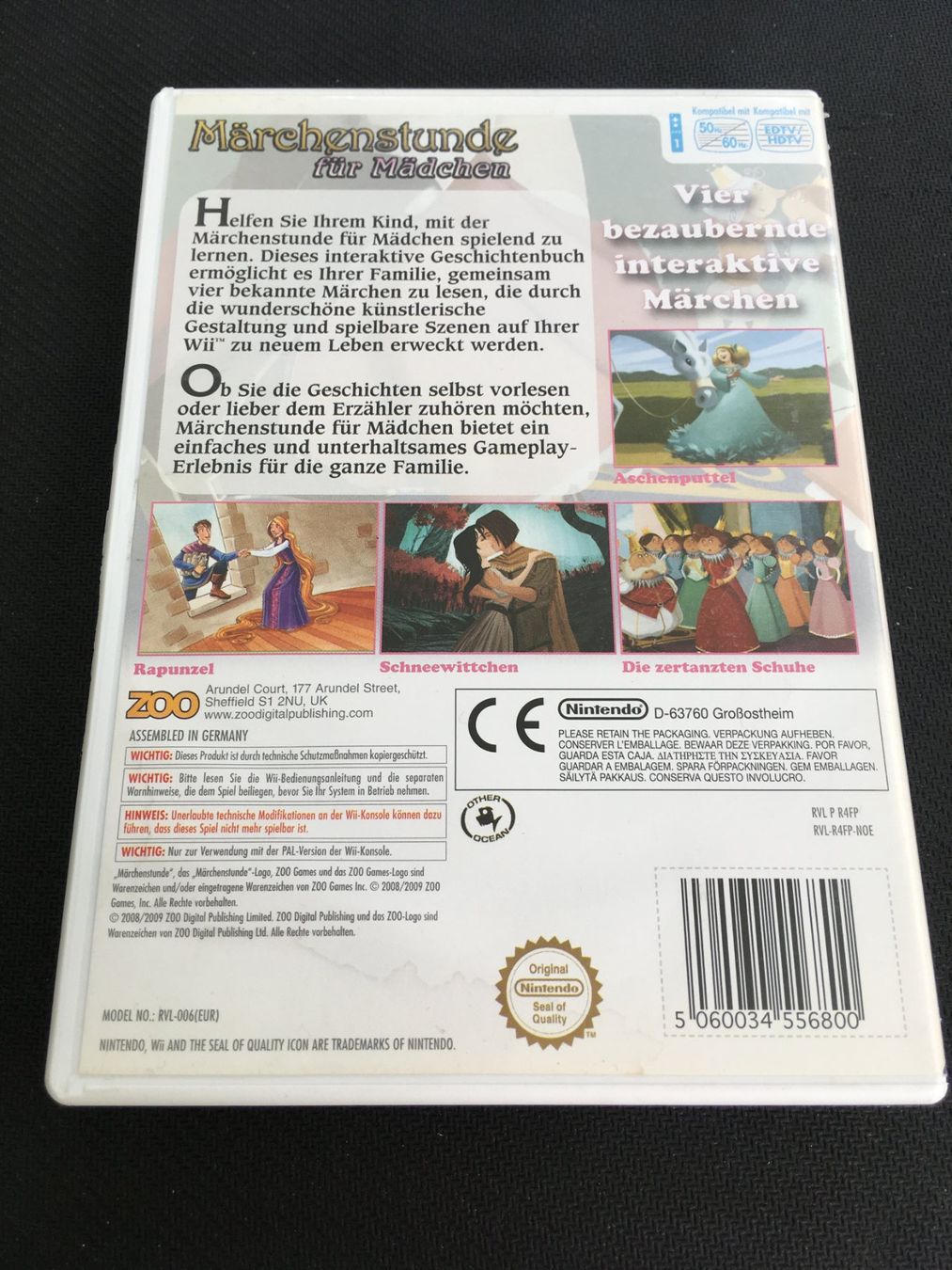 Nintendo Giochi: Märchenstunde für Mädchen - Nintendo Wii – Usato da St.Gallen venduto da Punktchen01 1