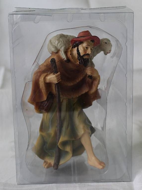 Statuette: Hirte mit Schaf uf Schulter – Usato da Moosseedorf venduto da Tigerlily1 4