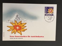 FDC Luxus 2002 Sondermarken Philswiss Spezialkarte (R376)