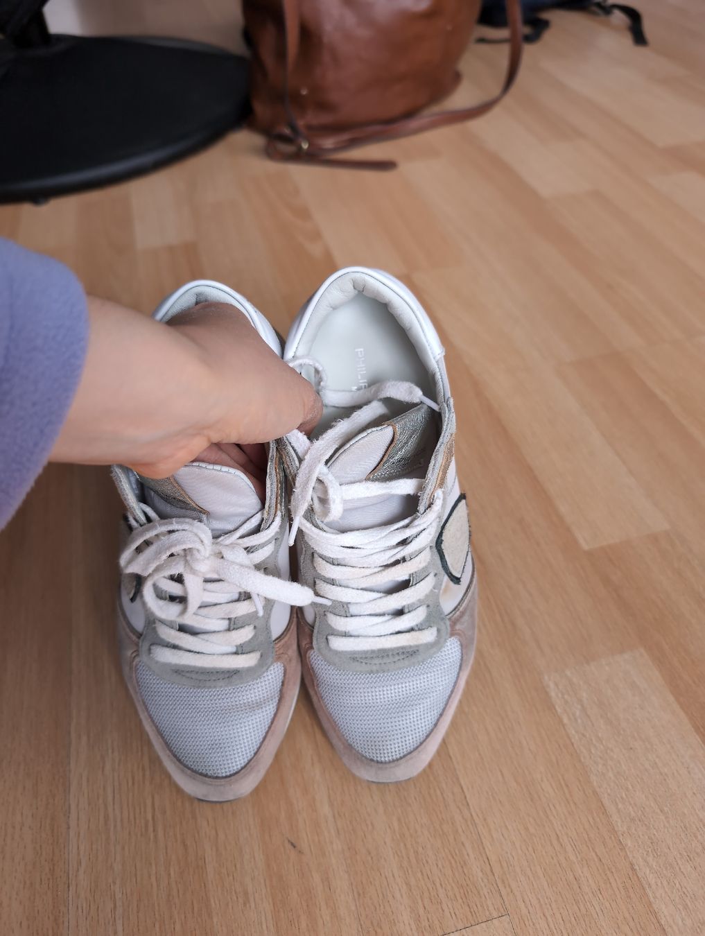 Scarpe da donna: Philippe Model Trpx Low-Top Sneakers in Leather - size 36 – Usato da Glis venduto da livespringly 4