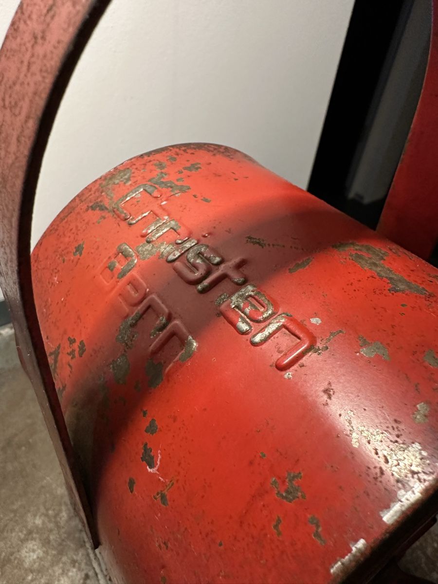 Sonstige Eisenbahn: Alte Signallaterne rot Metall – Gebraucht aus Mellingen von TomHeid80 1