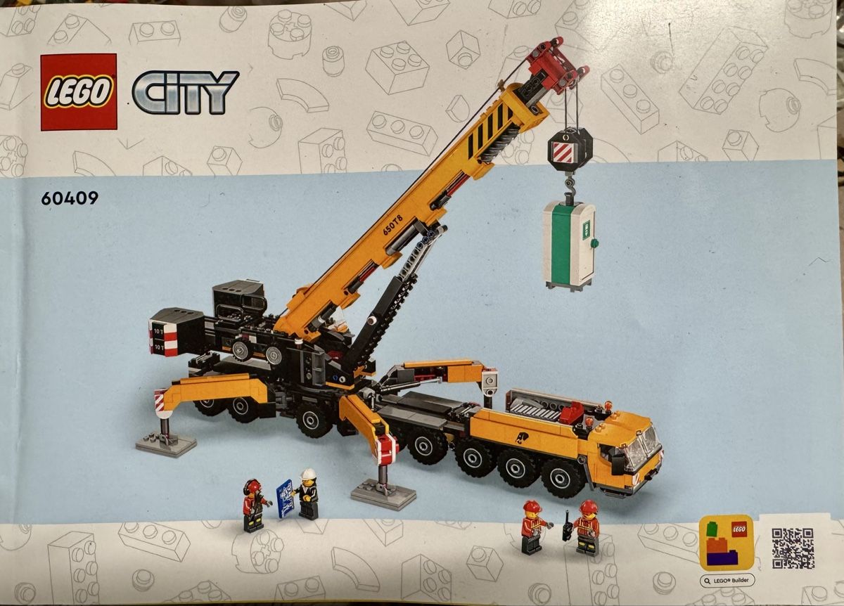 Lego Jeux de construction: LEGO City 60409 Kran – D'occasion à Uetendorf par mida04