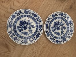 Porzellanteller mit Zwiebelmuster Bavaria
