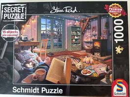 Schmidt 1000 Secret Puzzle "im Ferienhaus"