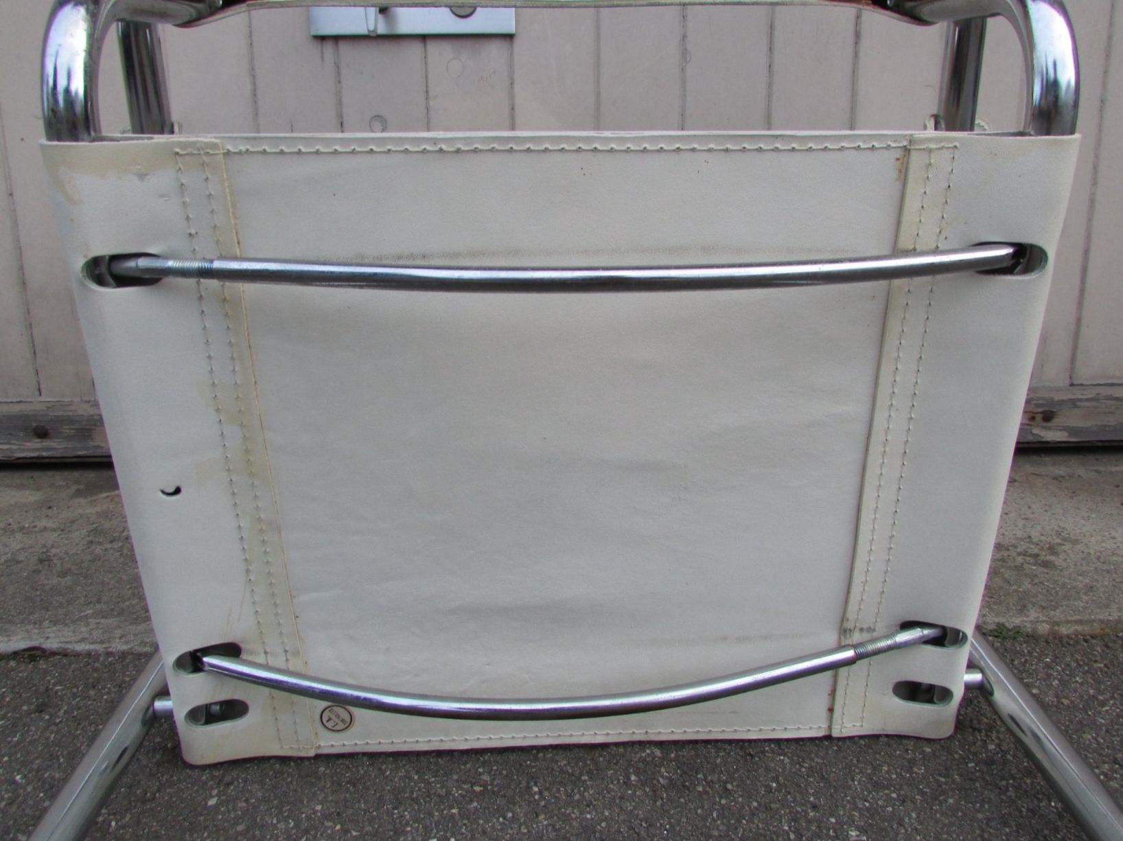 Sessel: Vintage Freischwinger Stahlrohr Sessel 1970er Jahre – Gebraucht aus Zollikofen von Flavabana 6