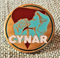 E831 - Pin Mondo - Cynar Frau
