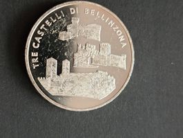 20 Fr. Gedenkmünze 2004 Tre Castelli Bellinziona