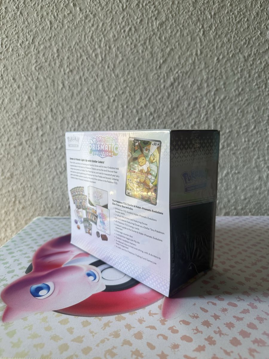 Pokémon Sammelbilder & Trading cards: Pokemon Prismatic evolutions ETB - English - Sealed – Neu und originalverpackt aus Genève von flamourr 2