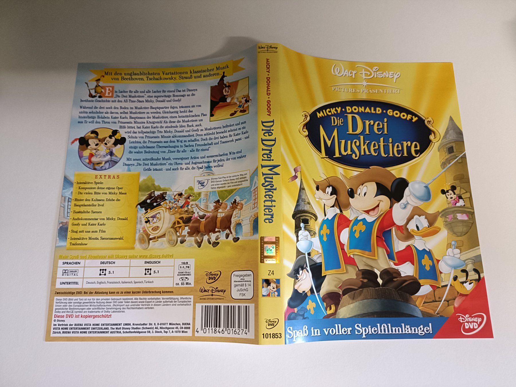 Tutti i DVDs: Die drei Muskeltiere – Usato da Köniz venduto da Movieportal007