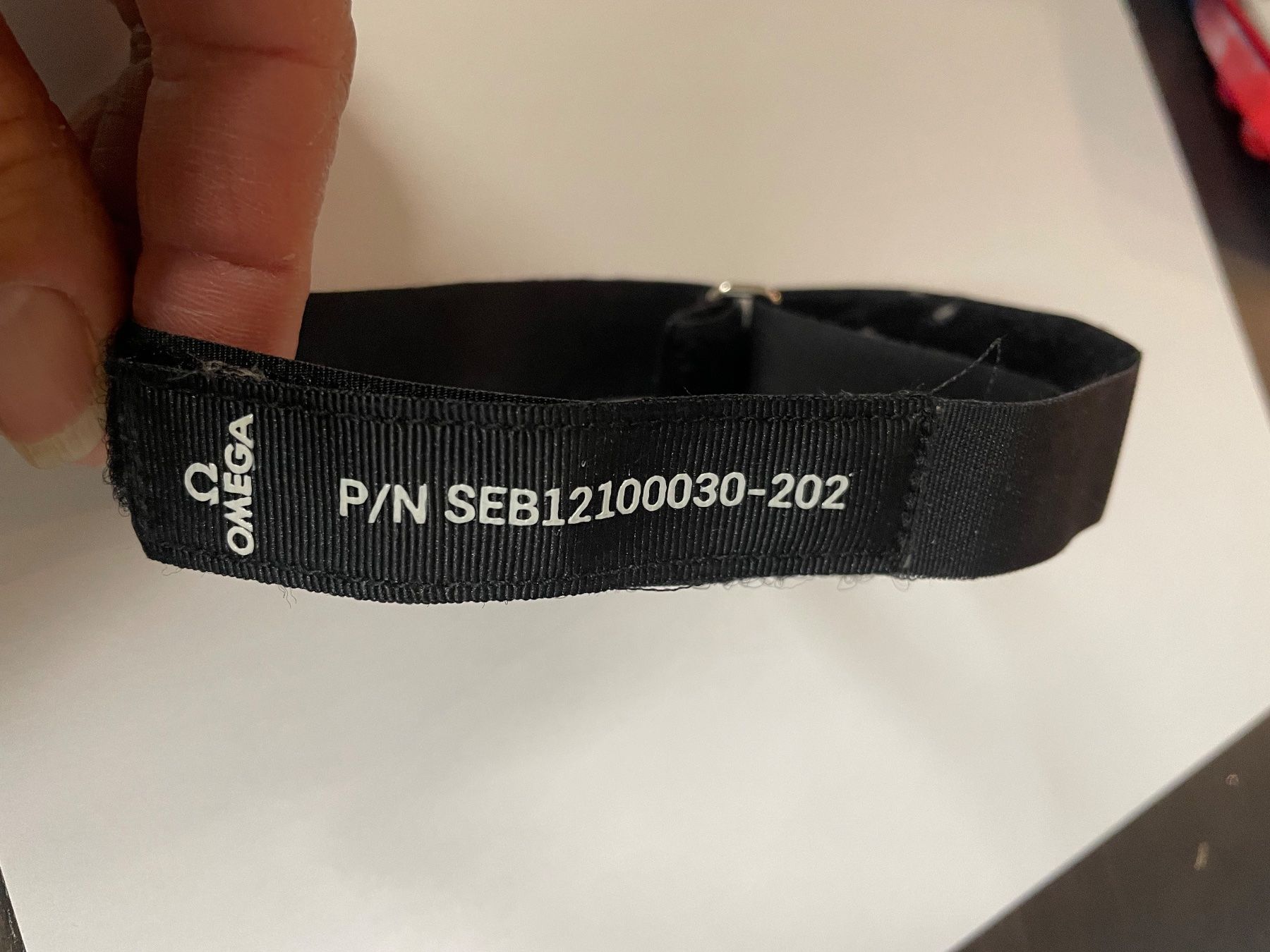 Omega Bracciali & Braccialetti: Bracelets Omega Nato velcro noir – Usato da Veyrier venduto da bub_b77p