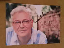 Gerd Christian - handsigniert