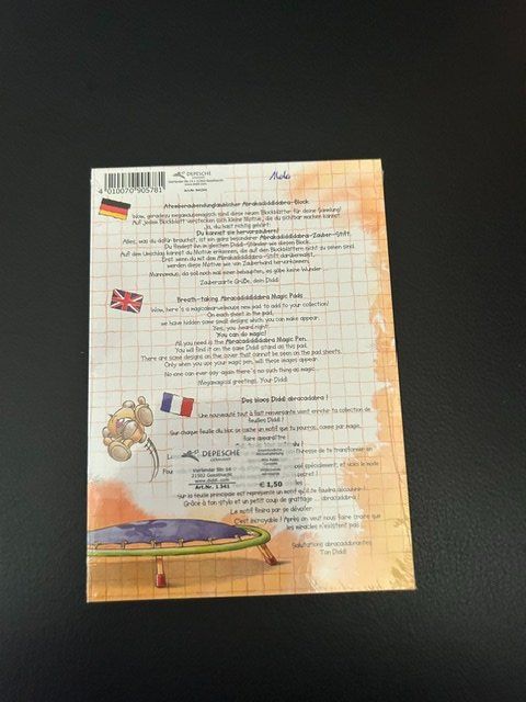 Schreibblöcke: Diddl Abrakaiddldabra Block A6, Nummer 166,  NEU, OVP – Neu und originalverpackt aus Kloten von Monkell 1