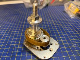 Rc motor Übersetzung Mechanisches Bauteil mit Zahnriemen