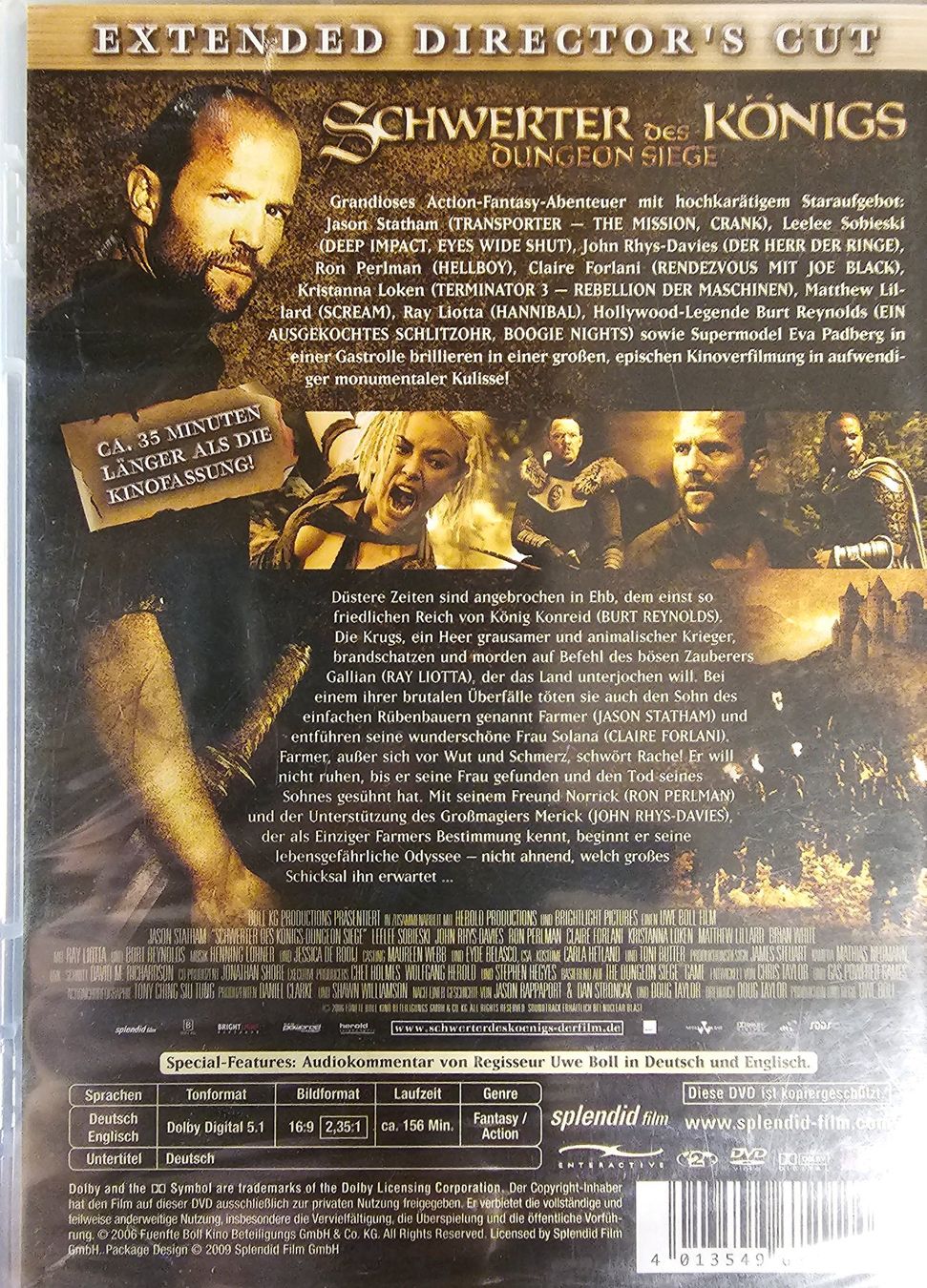 Tous les DVDs: Schwerter des Königs – Neuf avec emballage d'origine à Wahlen b. Laufen par Cg10 1