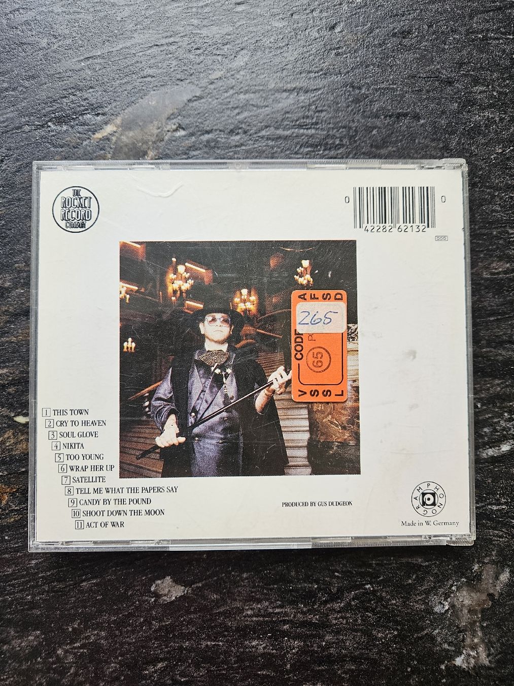 CD: Elton John Ice on Fire CD  – Usato da Eschenbach SG venduto da MarThu 1