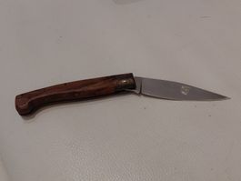 Taschenmesser Figus Pattada inox, Holzgriff, Top Zustand