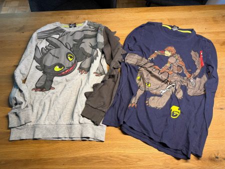 Pullover und Swatshirt Drachenzähmen Dragon Gr. 152/158
