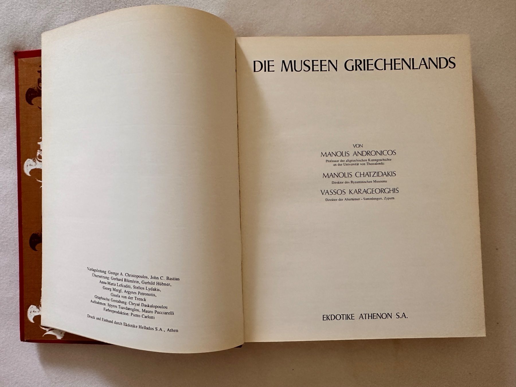 Libri: Die Museen Griechenlands – Usato da Vaduz venduto da valeole 4