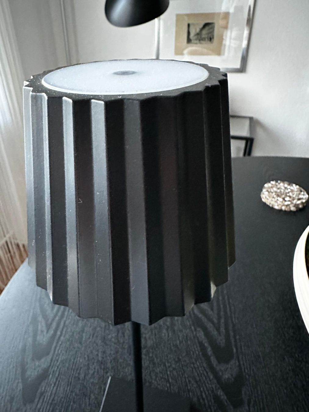 Lampade: SOMPEX Design Outdoor Tischlampe Schwarz dimmbar – Usato da Thalwil venduto da victoriaSog 4