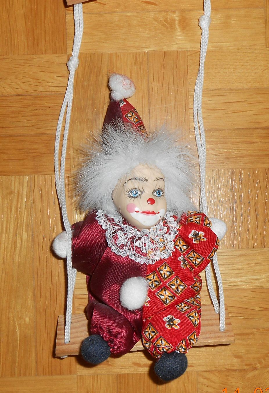 Statuette: Clown auf Schaukel – Usato da Rafz venduto da Sonnenblume305 2