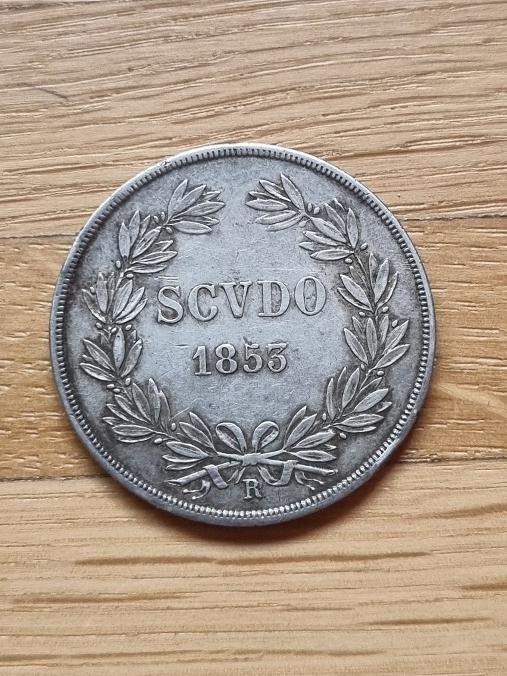 Alle Münzen: Vatikan - Scudo 1853 – Gebraucht aus Mels von Goldenfalcon 1