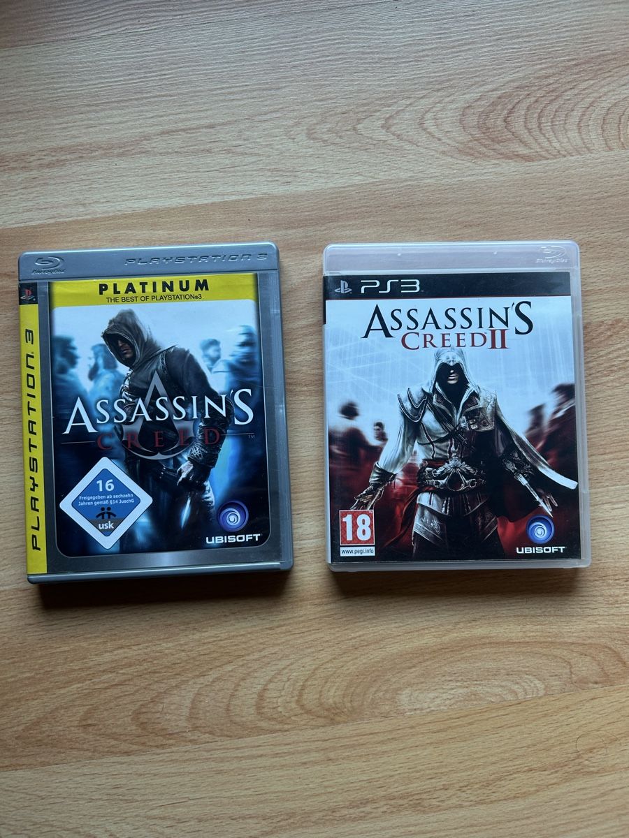 Sony Spiele: Assassin's Creed 1 & 2  PS3 – Gebraucht aus Schötz von lor_z95g